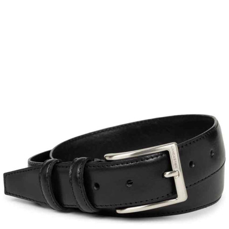 Lancaster Leather Belt for Men 601-11 Black L
