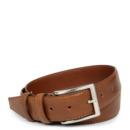 Lancaster Leather Belt for Men 601-11 Camel L