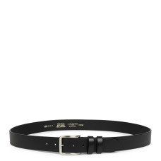 Lancaster Vegetable Tanned Leather Belt for Men 601-12 Black L