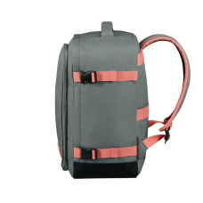 American Tourister Take2cabin Sac A dos S Sage/Coral côté