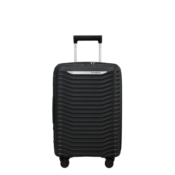 Samsonite Upscape 4-Wheel 55cm Expandable Suitcase Black