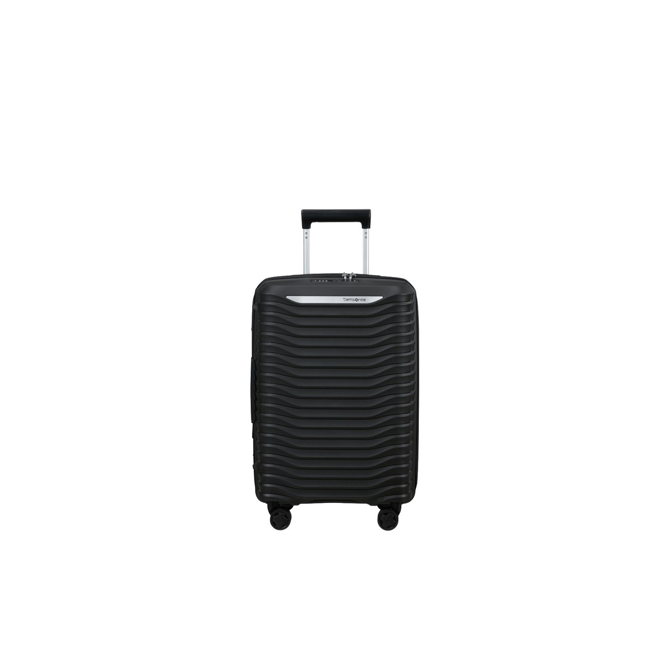 Samsonite Upscape 4-Wheel 55cm Expandable Suitcase Black
