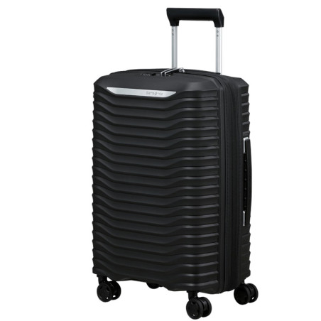 Samsonite Upscape 4-Wheel 55cm Expandable Suitcase Black