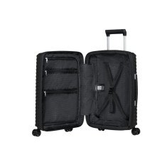 Samsonite Upscape 4-Wheel 55cm Expandable Suitcase Black