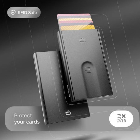 Ogon Slider Card Holder Black