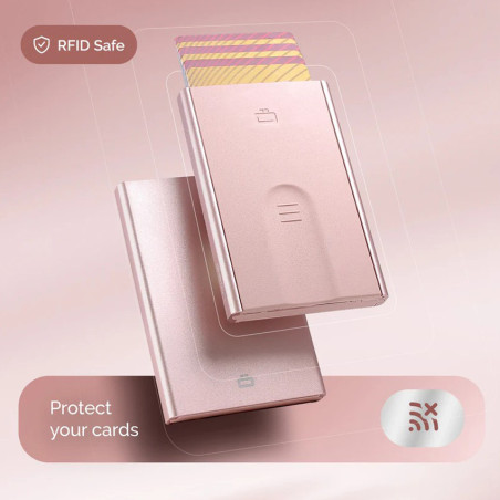 Ogon Slider Card Holder Pink