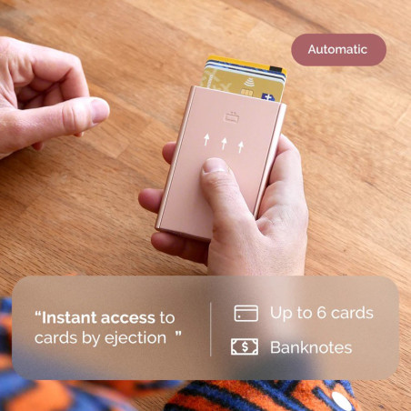 Ogon Slider Card Holder Pink