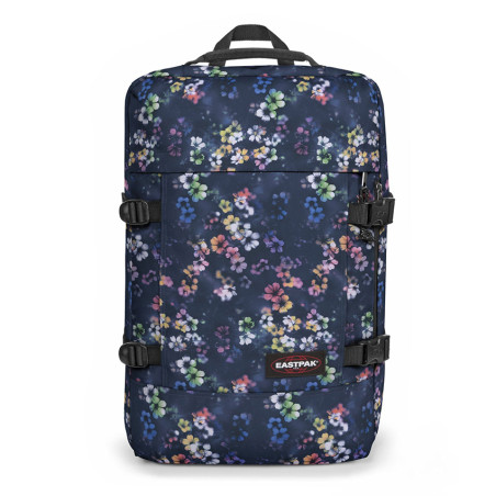 Eastpak Travelpack 2-in-1 Carry-on and Backpack 7v1 Flora Fade Navy