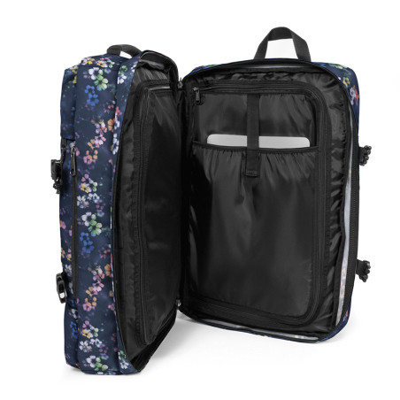 Eastpak Travelpack 2-in-1 Carry-on and Backpack 7v1 Flora Fade Navy