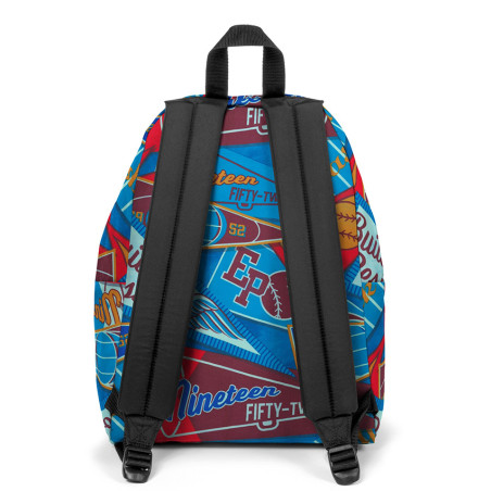 Eastpak Padded Pak'r Varsity Clash Sac A Dos 2w2 Clash Blue dos
