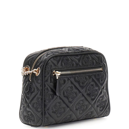 Guess Adelasia Small Trotteur Padded Bag Black