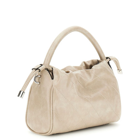 Guess Amys Mini Handbag Sit Beige