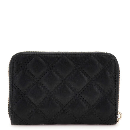 Guess Giully II Portefeuille Medium Zip Black DOS