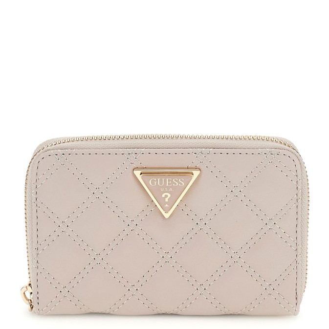 Guess Giully II Wallet Medium Zip Taupe