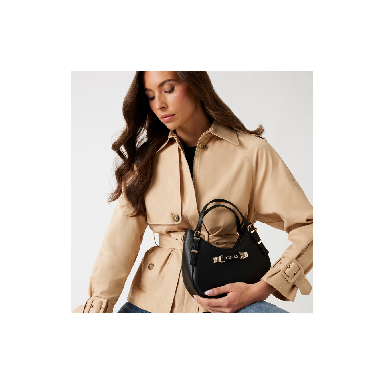 Guess Lefia Mini Sac A Main Black