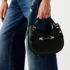 Guess Lefia Mini Sac A Main Black porté main