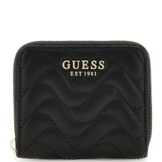 Guess Melisandra Mini Wallet Quilted Black