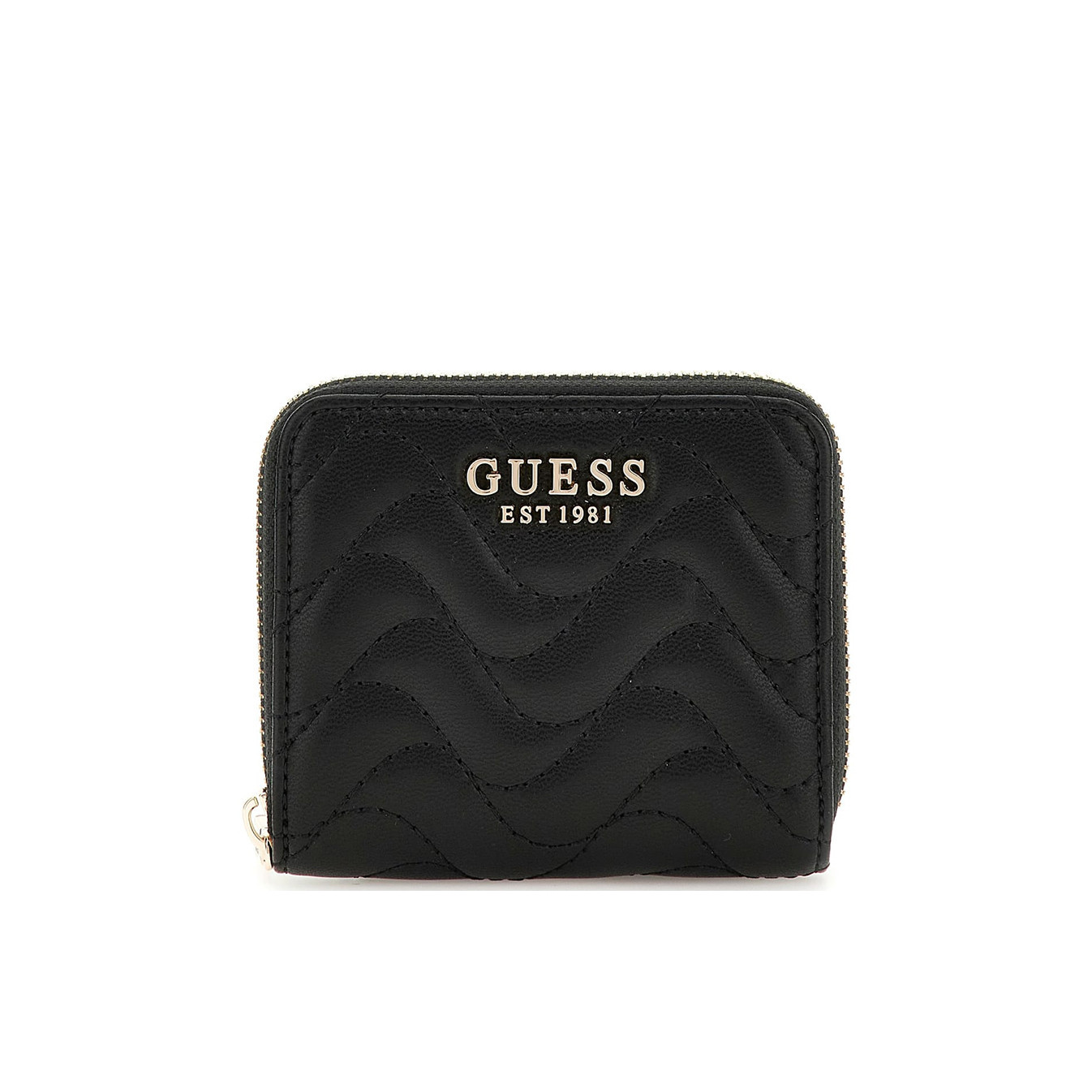 Guess Melisandra Mini Wallet Quilted Black