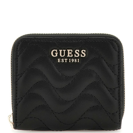 Guess Melisandra Mini Wallet Quilted Black