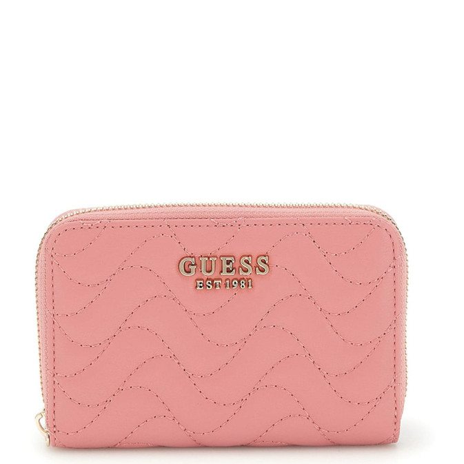 Guess Melisandra Medium Zip Portefeuille Begonia