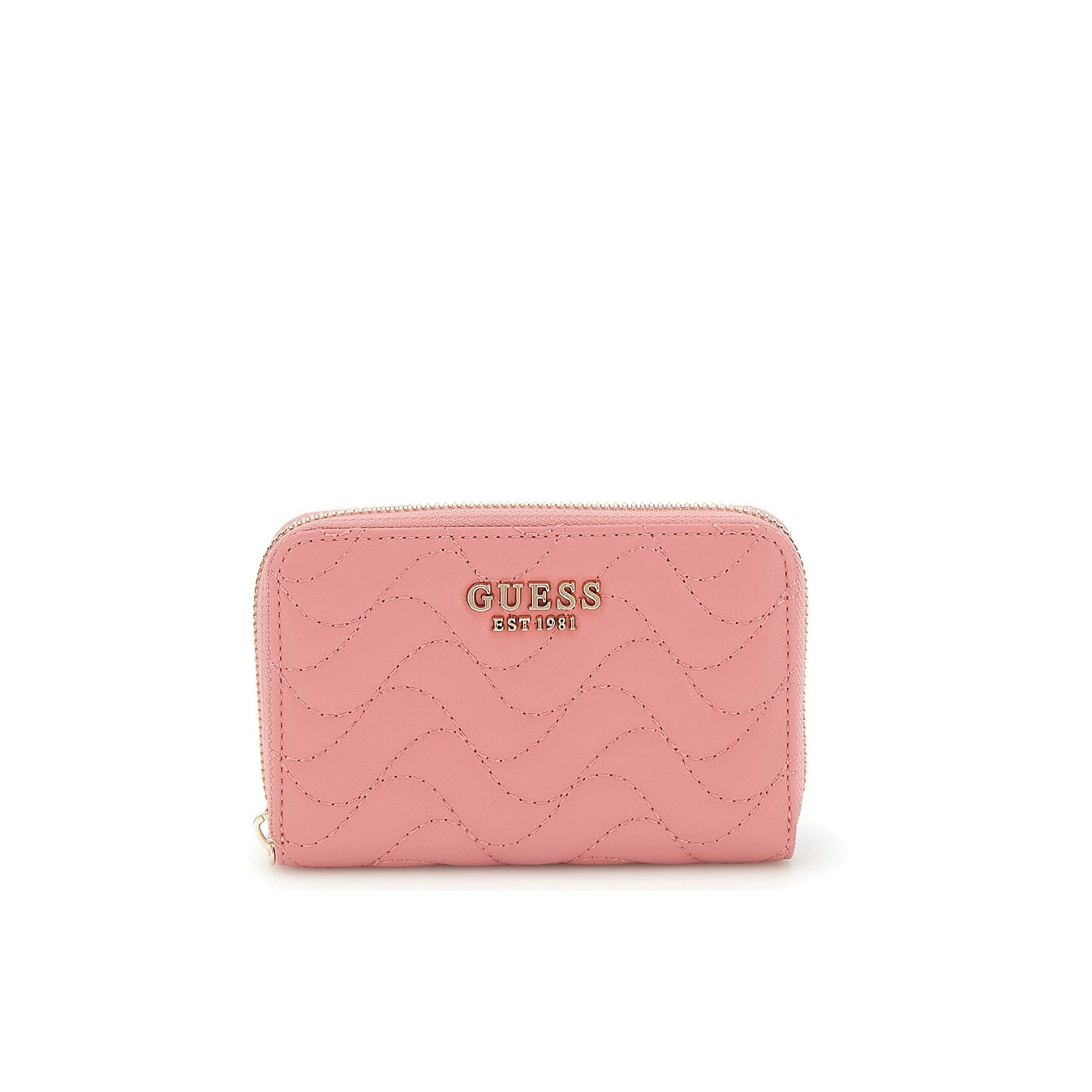 Guess Melisandra Medium Zip Portefeuille Begonia