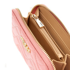 Guess Melisandra Medium Zip Portefeuille Begonia
