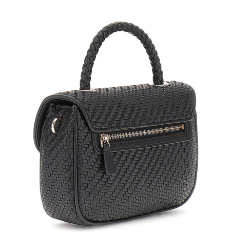 Guess Mirema Petit Sac A Main Tressé Black dos