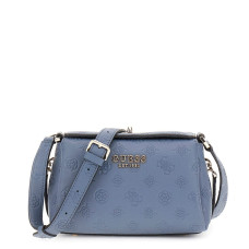 Guess Phoebe Mini Shoulder Bag Logo 4G Peony SLG Sky Blue