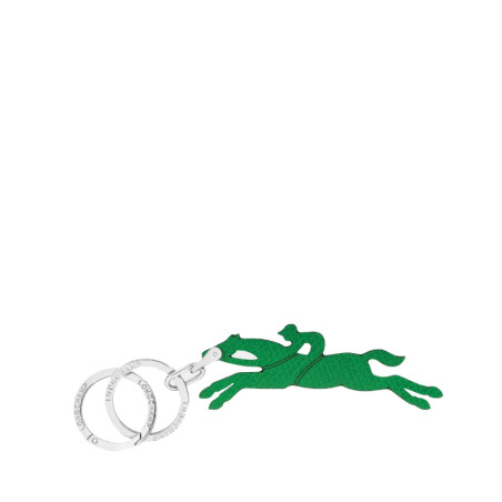 Longchamp Le Pliage Original Keychain Green