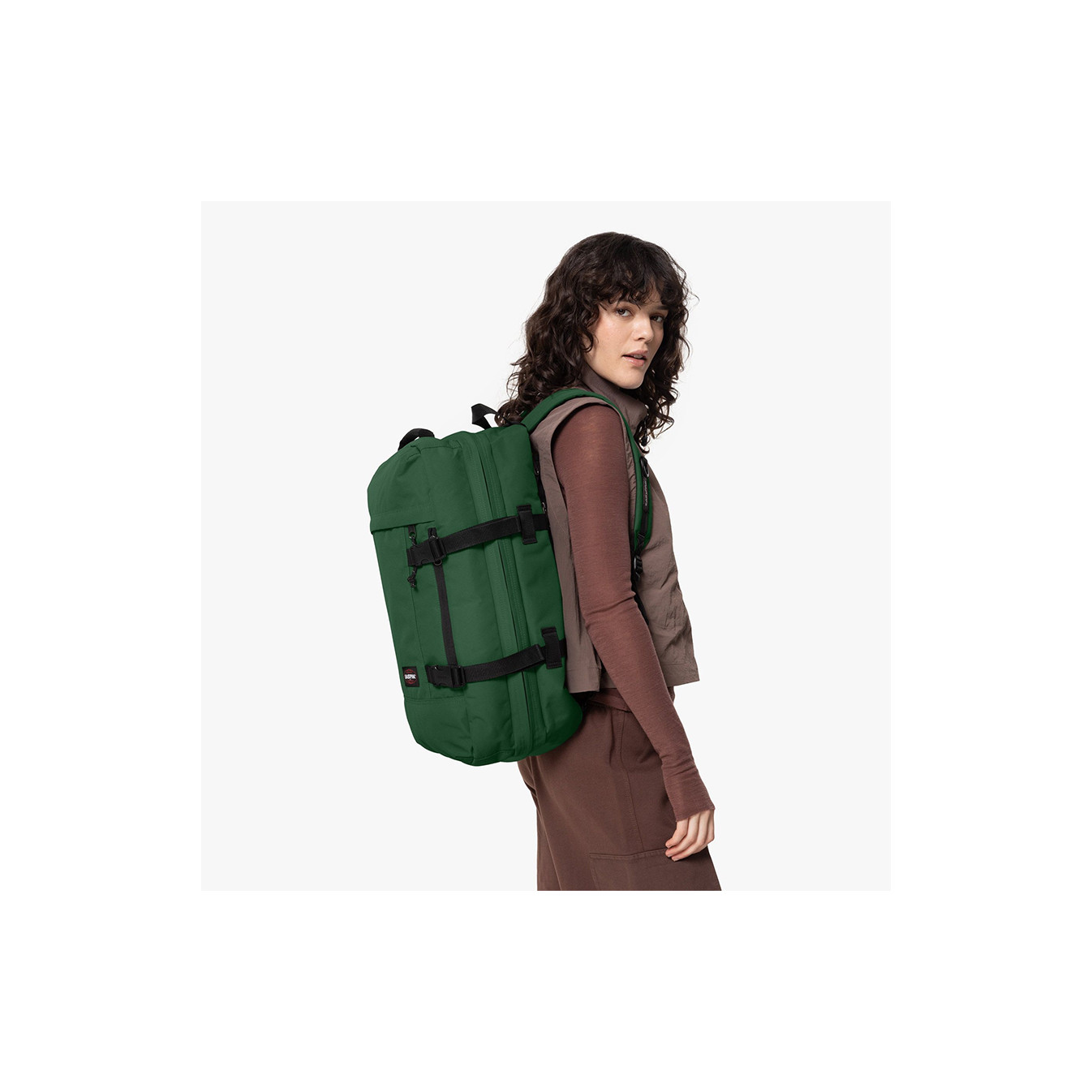 Eastpak Travelpack 2-in-1 Carry-on and Backpack 5v4 Bristle Green