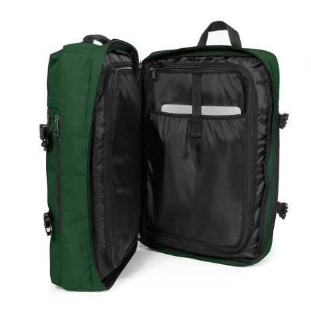 Eastpak Travelpack Sac De Voyage Et À Dos 2 En 1 5v4 Bristle Green ouvert