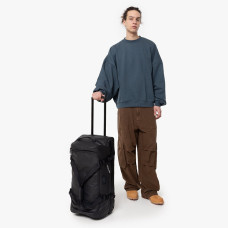 Eastpak Duffel Pack Wheel M Water-Resistant Trolley Bag 4y8 Tarp Bl...