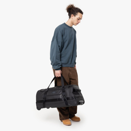 Eastpak Duffel Pack Wheel M Water-Resistant Trolley Bag 4y8 Tarp Bl...
