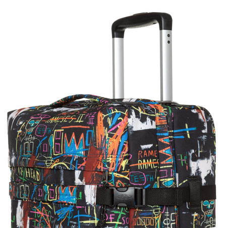 Eastpak Transit'r S Rolling Bag 4y3 Basquiat Kings Of Egypt