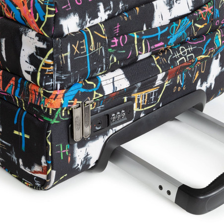 Eastpak Transit'r S Rolling Bag 4y3 Basquiat Kings Of Egypt