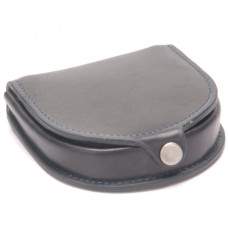 Arthur & Aston Chic & Casual Porte-Monnaie Fer à Cheval Noir fil Bleu