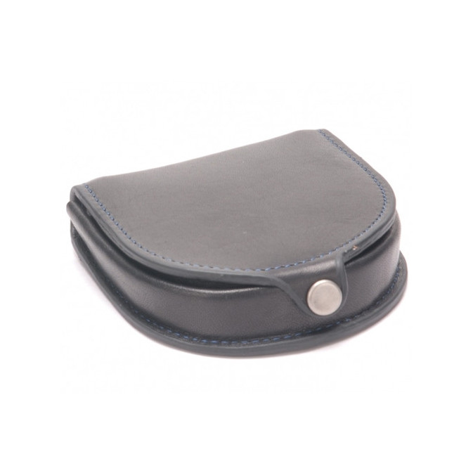 Arthur & Aston Chic & Casual Porte-Monnaie Fer à Cheval Noir fil Bleu