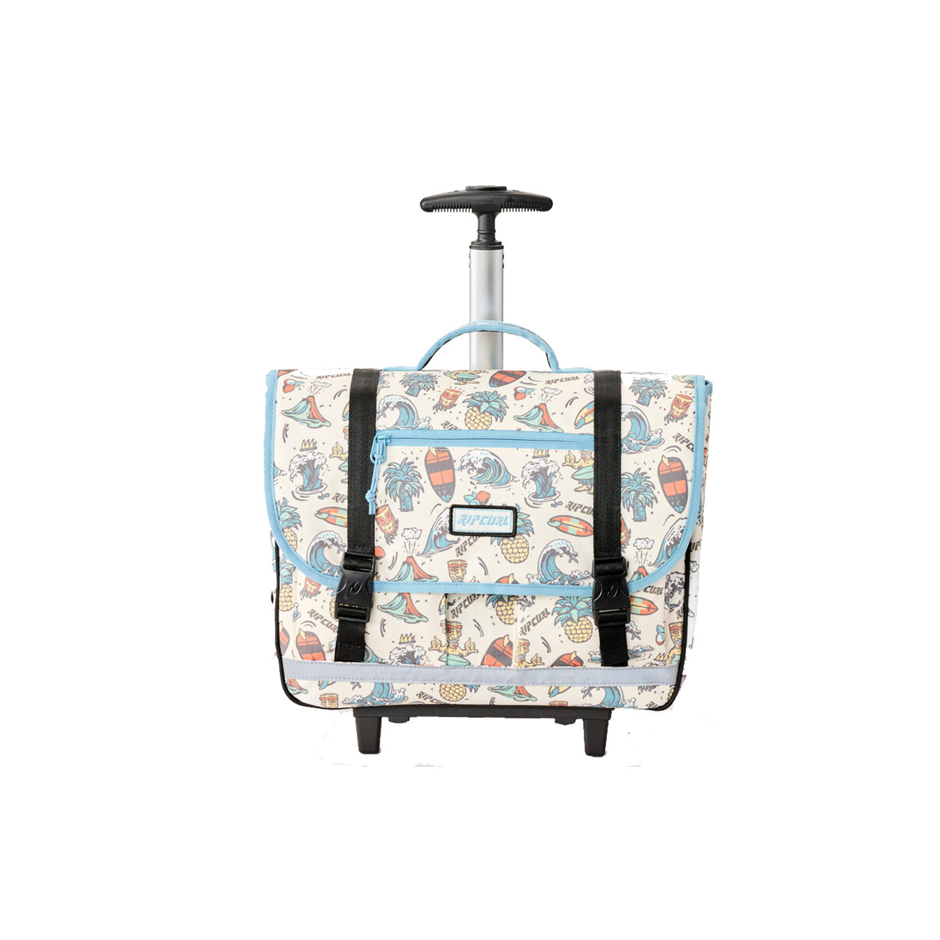 Rip Curl Back To School Wheeled Backpack Bone