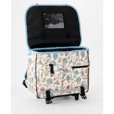 Rip Curl Back To School Wheeled Backpack Bone