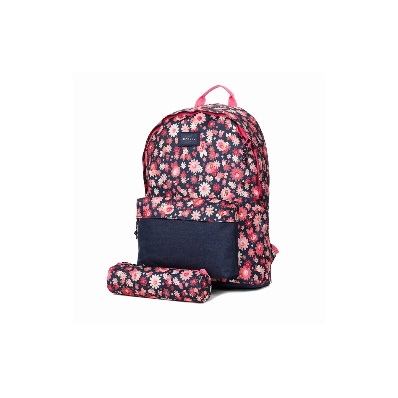 Rip Curl Back To School Sac à Dos Dome et Trousse Navy Pink