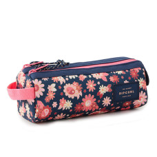 Rip Curl Back To School 2-Compartment Pouch Navy Pink