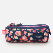 Rip Curl Back To School 2-Compartment Pouch Navy Pink