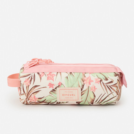 Rip Curl Back To School 2-Compartment Pouch White