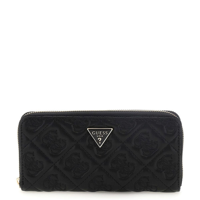 Guess Adelasia Compagnon Zippé Black