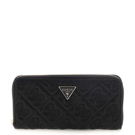 Guess Adelasia Compagnon Zippé Black