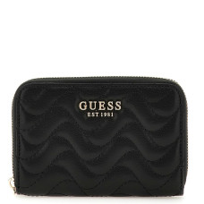 Guess Melisandra Medium Zip Wallet Black