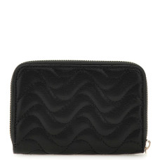 Guess Melisandra Medium Zip Wallet Black