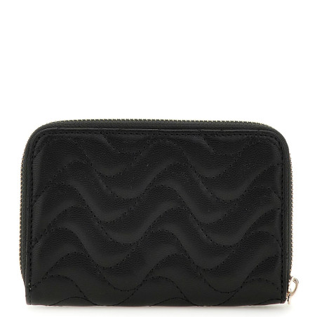 Guess Melisandra Portefeuille Medium Zip Black dos