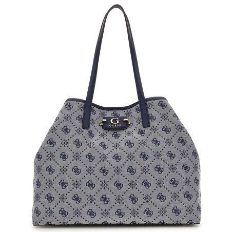 Guess Neda Shopping Bag and Pouch M 2 in 1 Nlo Navy
