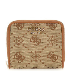Guess Neda Mini Wallet Latte Logo